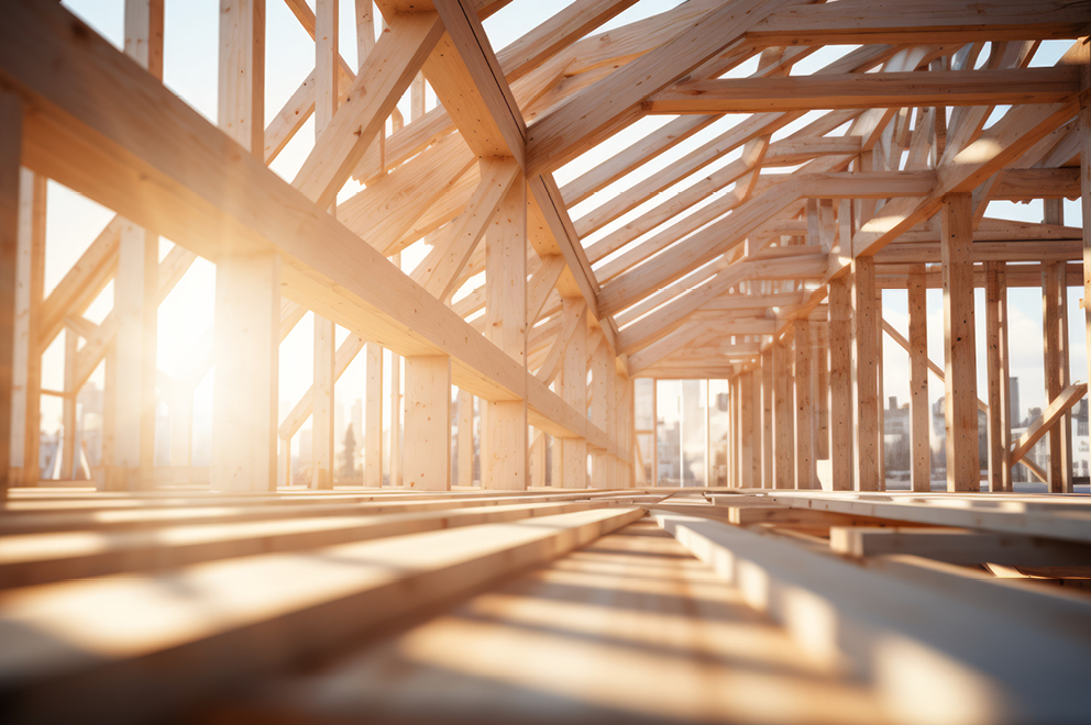 Foto Holzkonstruktion Haus